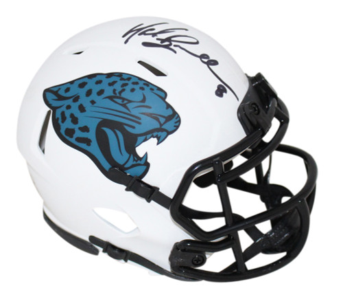 Mark Brunell Autographed Jacksonvile Jaguars Lunar Mini Helmet BAS
