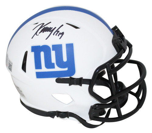 Kenny Golladay Autographed New York Giants Lunar Mini Helmet Beckett