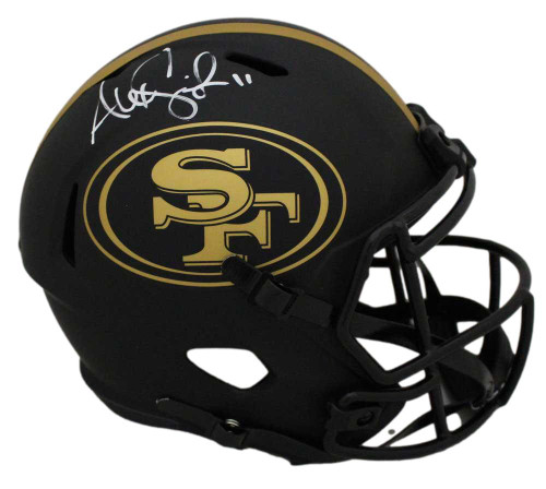 Alex Smith Autographed San Francisco 49ers F/S Eclipse Speed Helmet BAS