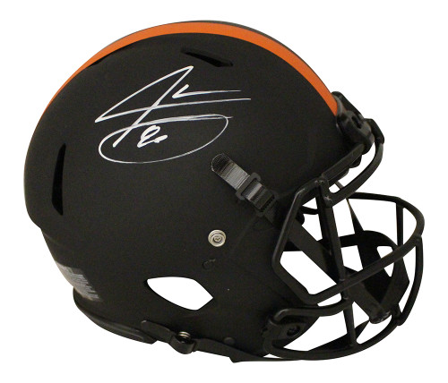 Jarvis Landry Signed Cleveland Browns Authentic Eclipse Speed Helmet BAS