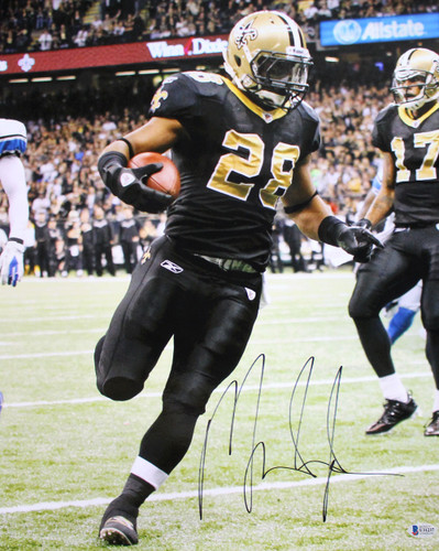 Mark Ingram Autographed/Signed New Orleans Saints 16x20 Photo BAS