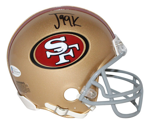 Javon Kinlaw Autographed/Signed San Francisco 49ers Mini Helmet BAS