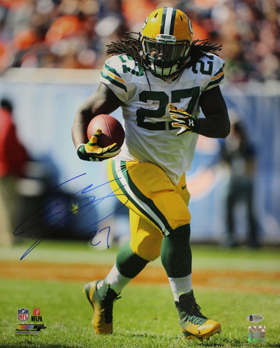 Eddie Lacy Autographed/Signed Green Bay Packers 16x20 Photo BAS PF