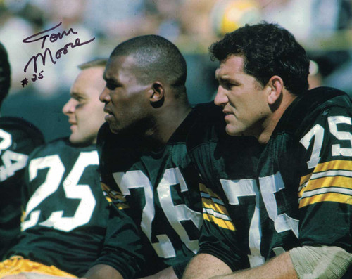 Tom Moore Autographed/Signed Green Bay Packers 8x10 Photo