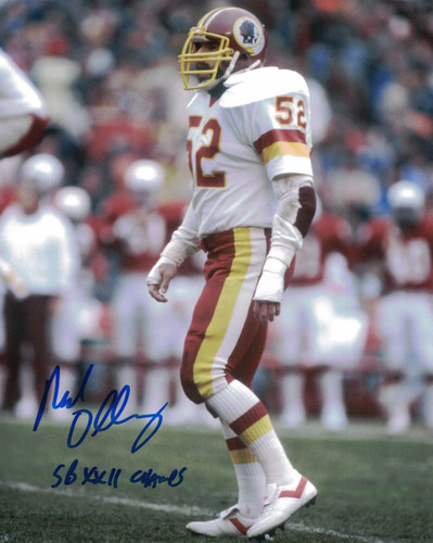 Neal Olkewicz Autographed Washington Redskins 8x10 Photo SB Champs