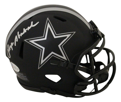 Roger Staubach Autographed Dallas Cowboys Eclipse Mini Helmet BAS