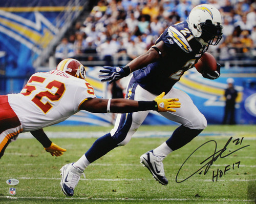 Ladainian Tomlinson Autographed San Diego Chargers 16x20 Photo HOF BAS