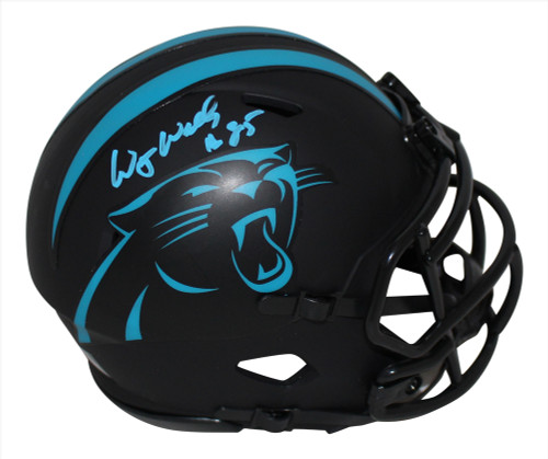 Wesley Walls Autographed Carolina Panthers Eclipse Mini Helmet Beckett