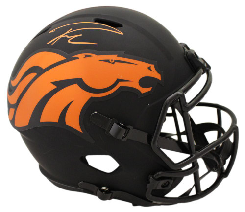 Russell Wilson Autographed Denver Broncos F/S Eclipse Speed Helmet FAN
