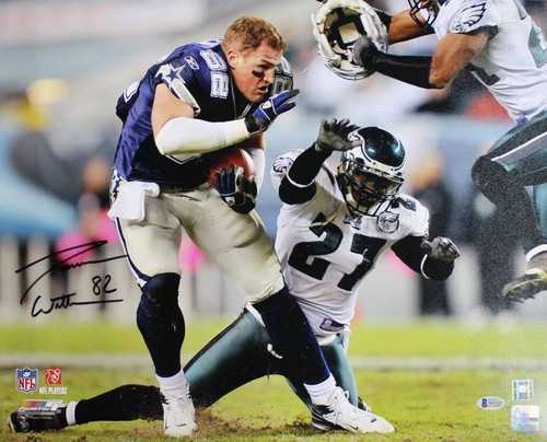Jason Witten Autographed/Signed Dallas Cowboys 16x20 Photo BAS