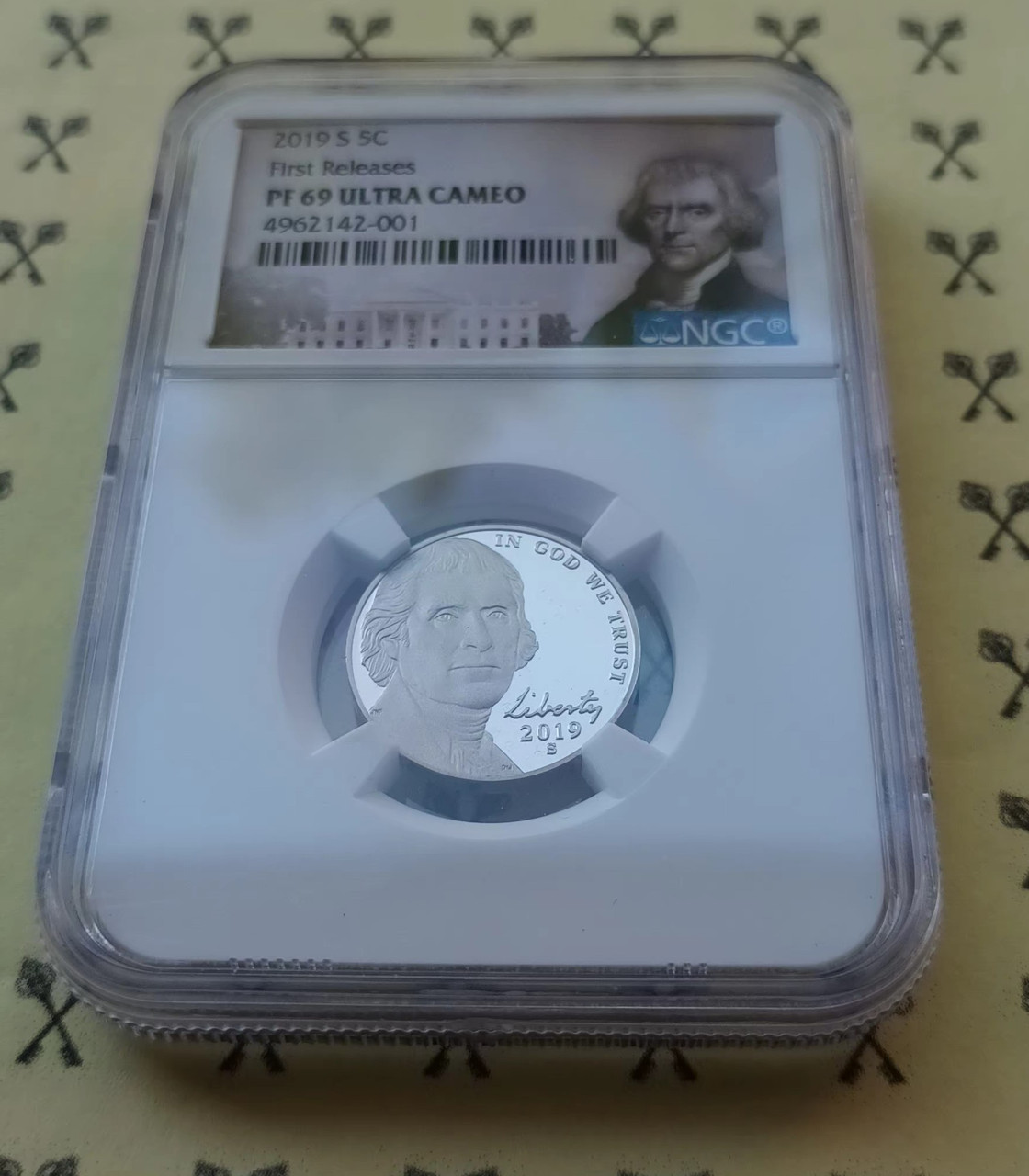 2019-S Jefferson Nickel NGC PF 69 Ultra Cameo First Releases with