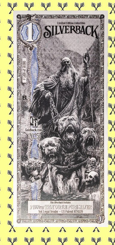 2025 Hades Silverback Legends of Olympus 100 Pack - Gold is Back