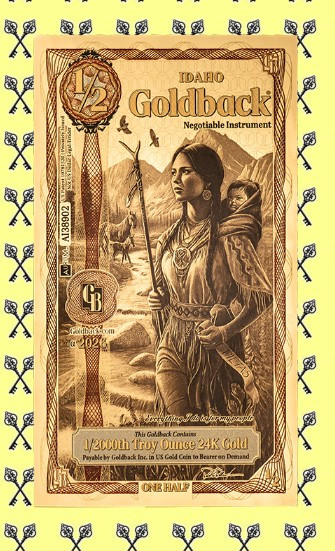 2026 Idaho 1/2 Goldback Alpha - Gold is Back