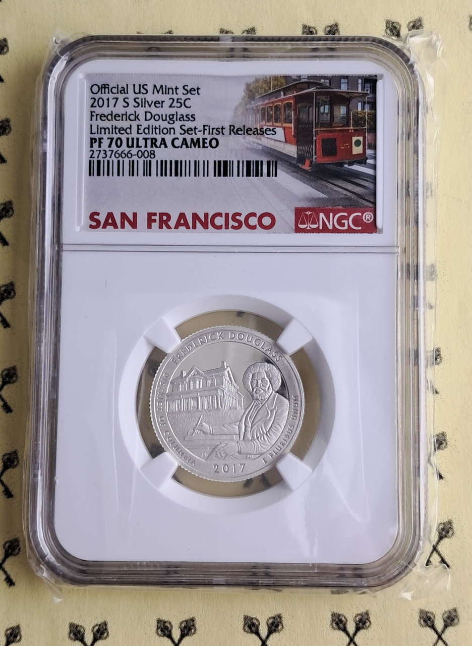 2017-S Frederick Douglass (Washington DC) SILVER LIMITED EDITION