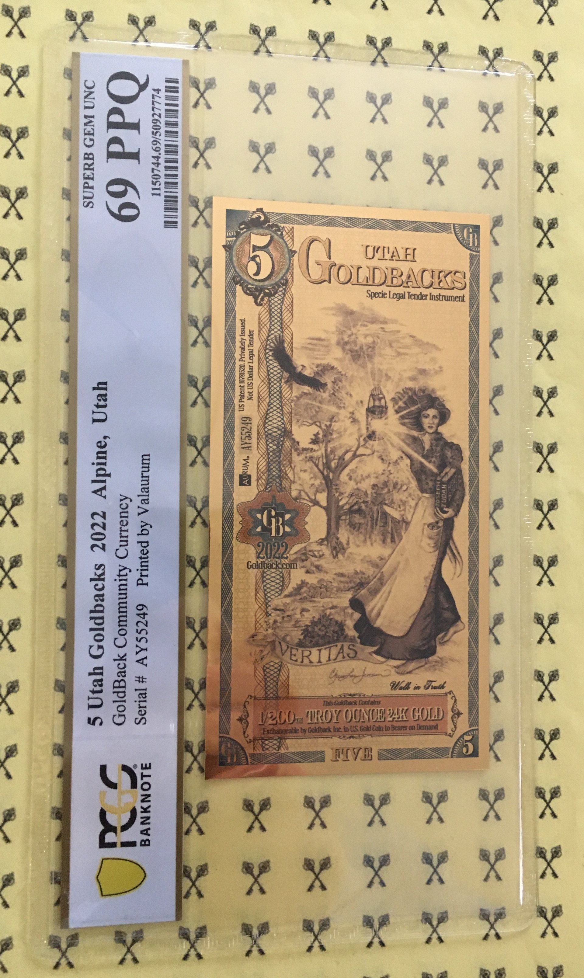 2019-2025 GOLDBACKS & FREE GOLDBACK w/each Coin