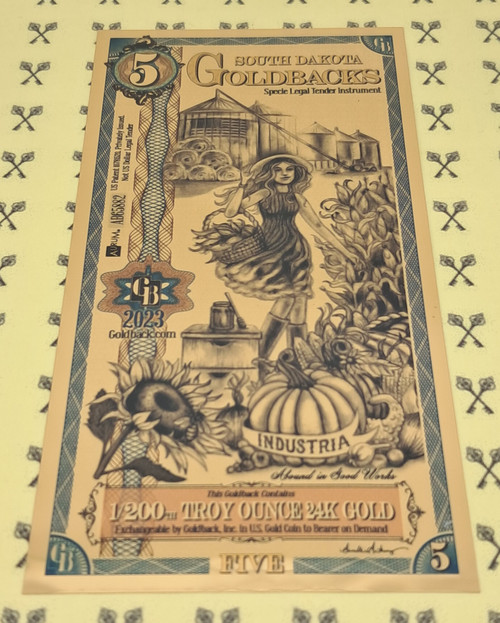 2023 South Dakota Industria Goldback 5