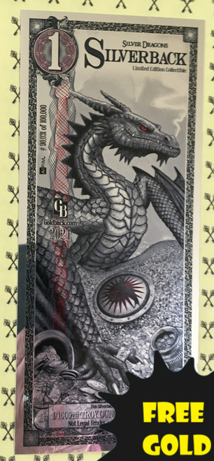 2024 Silverback with free gold label