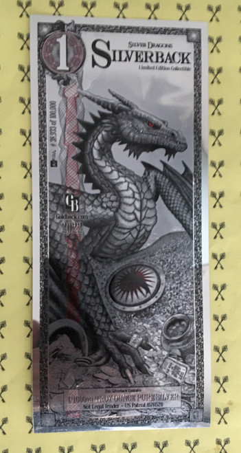 2022 Silverback Silver Dragons Limited Edition FIRST YEAR with FREE 1/4 ...