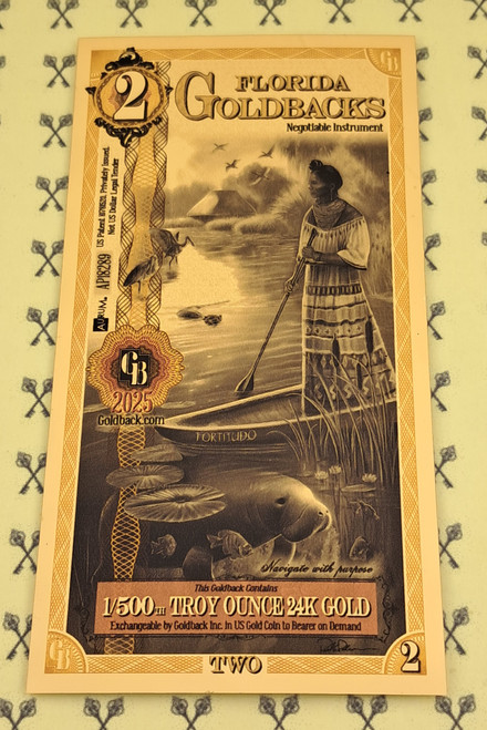 2025 Florida 2 Goldback