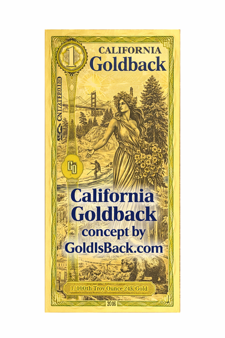 2026 California 1 Goldback Alpha concept