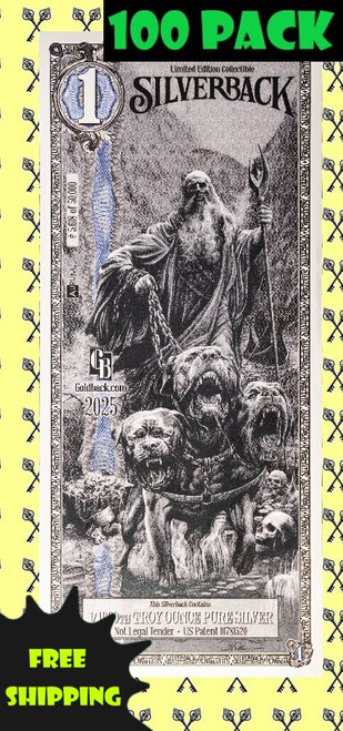 2025 Hades Silverback with 100 Pack & free shipping labels