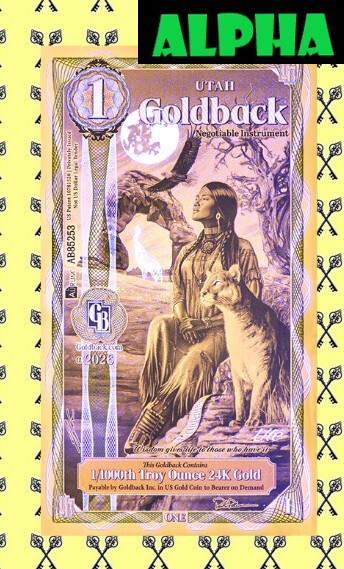 2026 Utah 1 Goldback Alpha
