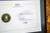2025 Florida Alpha Commemorative Frame - seal of authenticity and signatures
