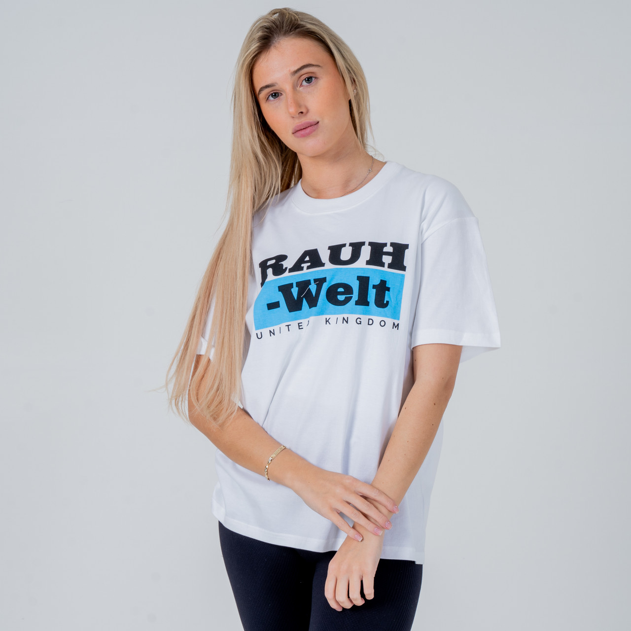 Rauh Welt United Kingdom White T-Shirt with Blue/Turquoise – Premium  Quality 100% Cotton Heavyweight (230G) – Inspired by Miami Blue 993 Build -  RWB OFFICIAL ONLINE SHOP