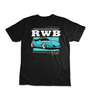 2024 Limited Edition RWB UK No.2 MAI Black T-Shirt