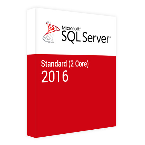 Microsoft SQL Server 2016 Standard - 2 Core Edition