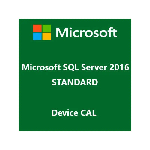 Microsoft SQL Server 2016 Standard 1 Device CAL