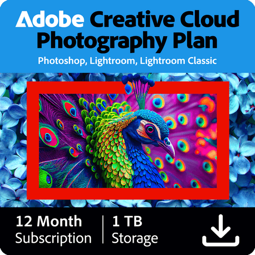 Adobe Creative Cloud Photography Plan 1 TB