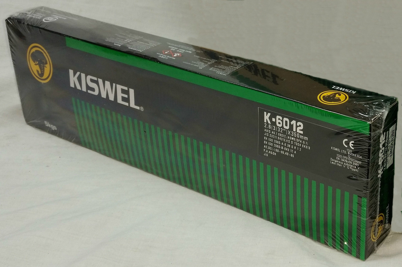 Kiswel K7018 2.6X350 Welding Rod 5Kg/Pk KwlK701826X350Mm Apex