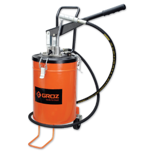 Groz-Bucket Grese Pump-Foot Oper 10Kg 