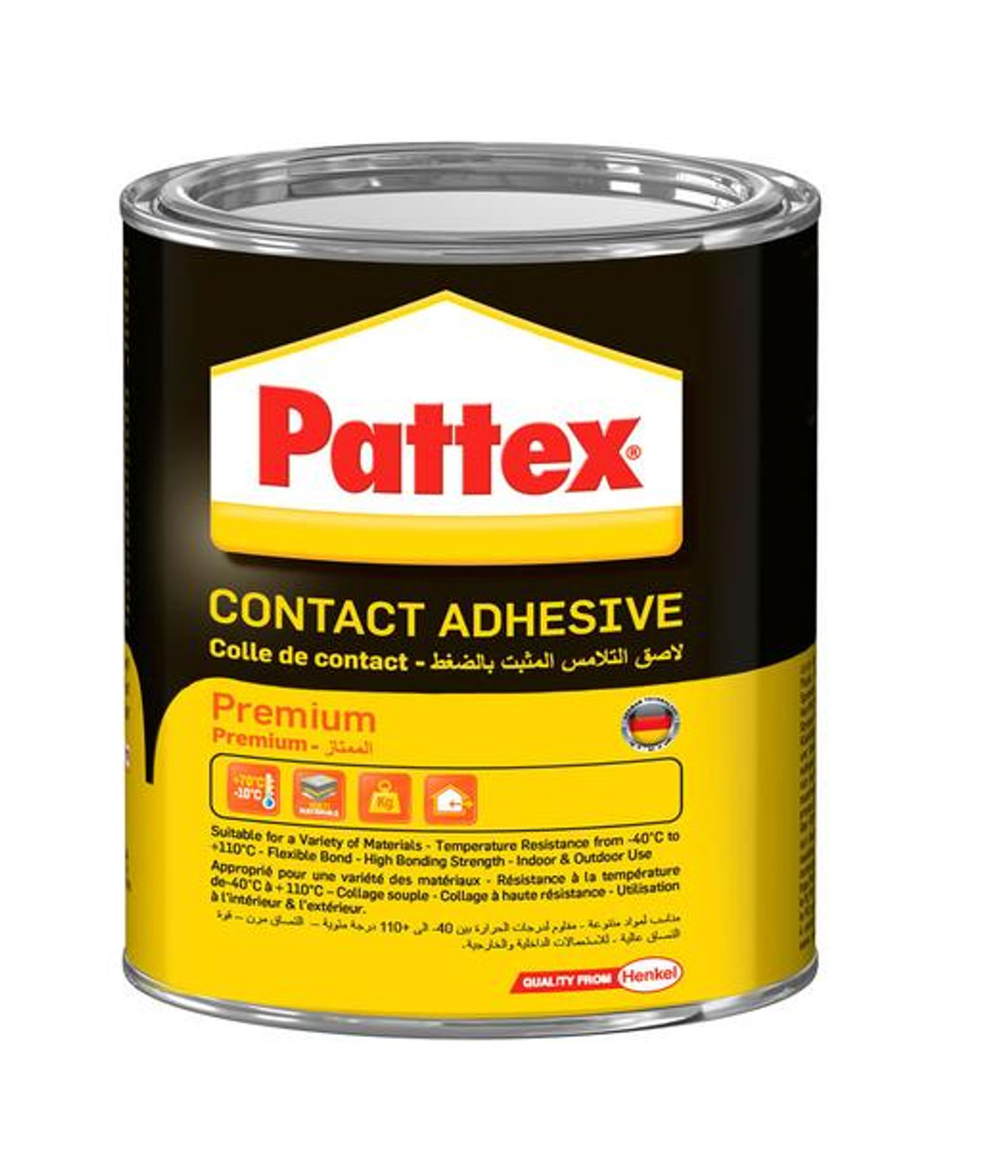 Pattex 1731502 - Cola de contacto, 1 litro : : Bricolaje y  herramientas