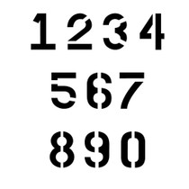 Kistenmacher-Number Stencil Sets 0-9-2150-150