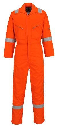 Border-Coverall Nomex Orange With Reflector-L-Bdr-Cors-L