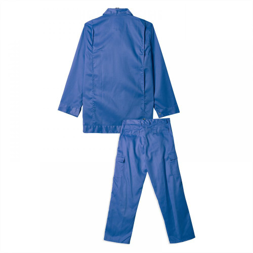 Border-Pant & Shirt Cotton 5Xl Light Blue-Bdr-Ps-Lbl-5Xl