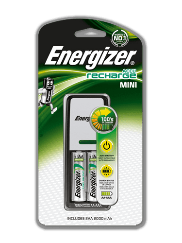 Av-Energizer Mini Charger 2Aaa-42001095