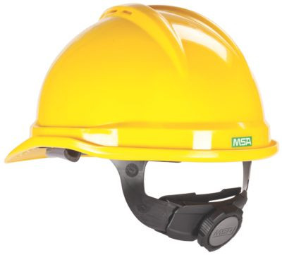 Msa - Helmet V-Guard Yellow - Msa-Shr-Yl