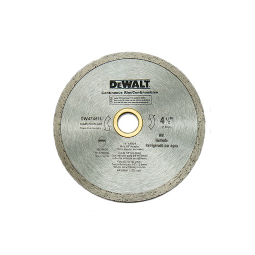 Dewalt - Diamond Blade Continuos 4-1/2" (115Mm)