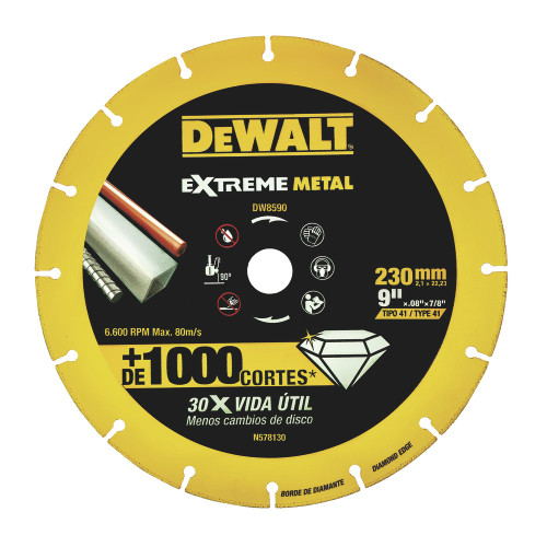 Dewalt - Extrm Metal Diamond Cutoff 230 - Dw8590