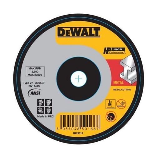 Dewalt - Metal Cutting Wheel 125 X 3 X 22.23Mm Type 42