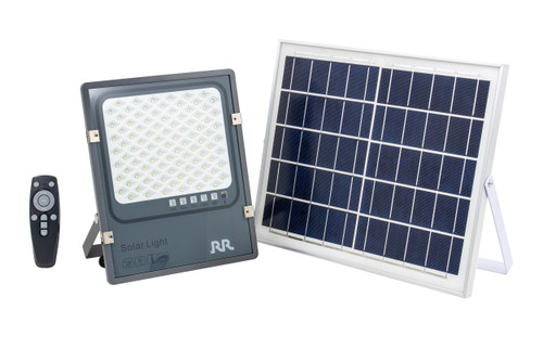RR 200W Led Solar Flood Light With Remote RR-SFL200D