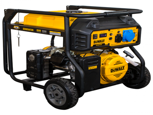 Dewalt Generator Petrol Self Start Transport Kit Max Power 8.5Kw-8.0Kw DXGNP85E