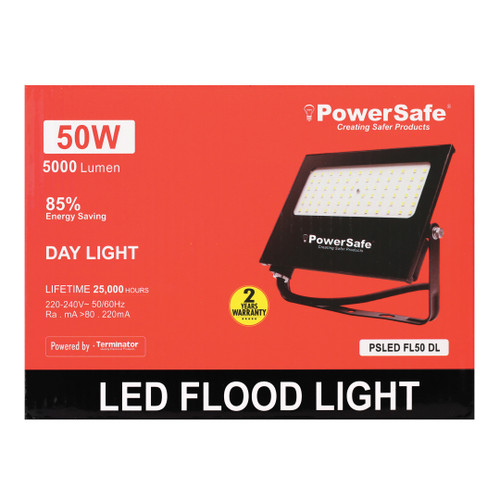 POWERSAFELED Floodlight 50W Day Light PSLED-FL50-DL