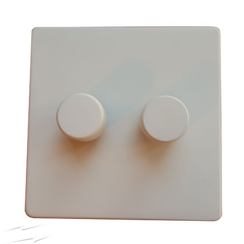 Admore-2 Gang 1000W Dimmer White-2X1000Dmw