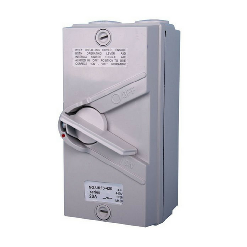 Admore-35A 2 Pole Isolator-Awi352