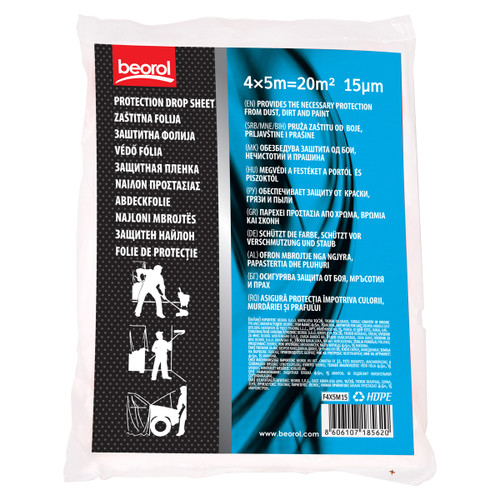 Beorol-Protection Drop Sheet 4X5M-Brl-F4X5M15