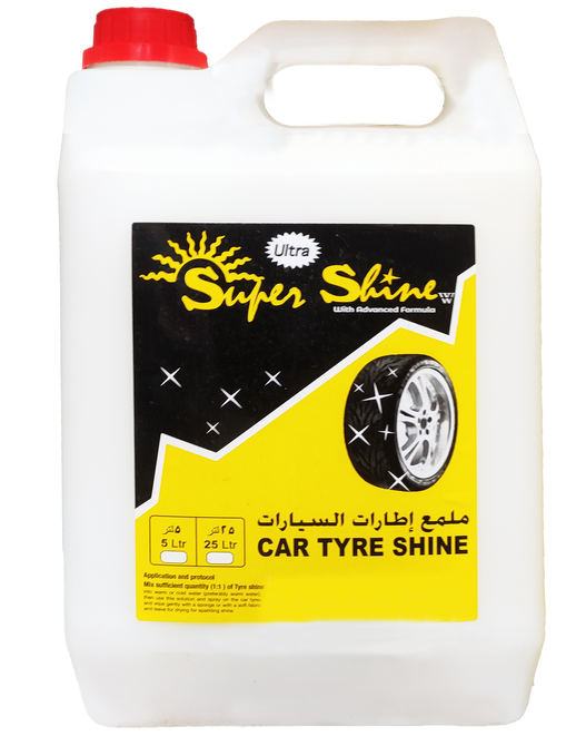 Car Tyre Shine 5 Lt Apex Trading Company WLL